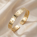 VARYNOXA Aurora Star Cuff Bracelet — studio view