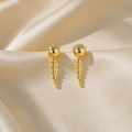VARYNOXA Comet Drop Earrings — studio view