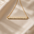 VARYNOXA Galaxy Bar Necklace — studio view