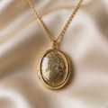VARYNOXA Nebula Locket Necklace — studio view