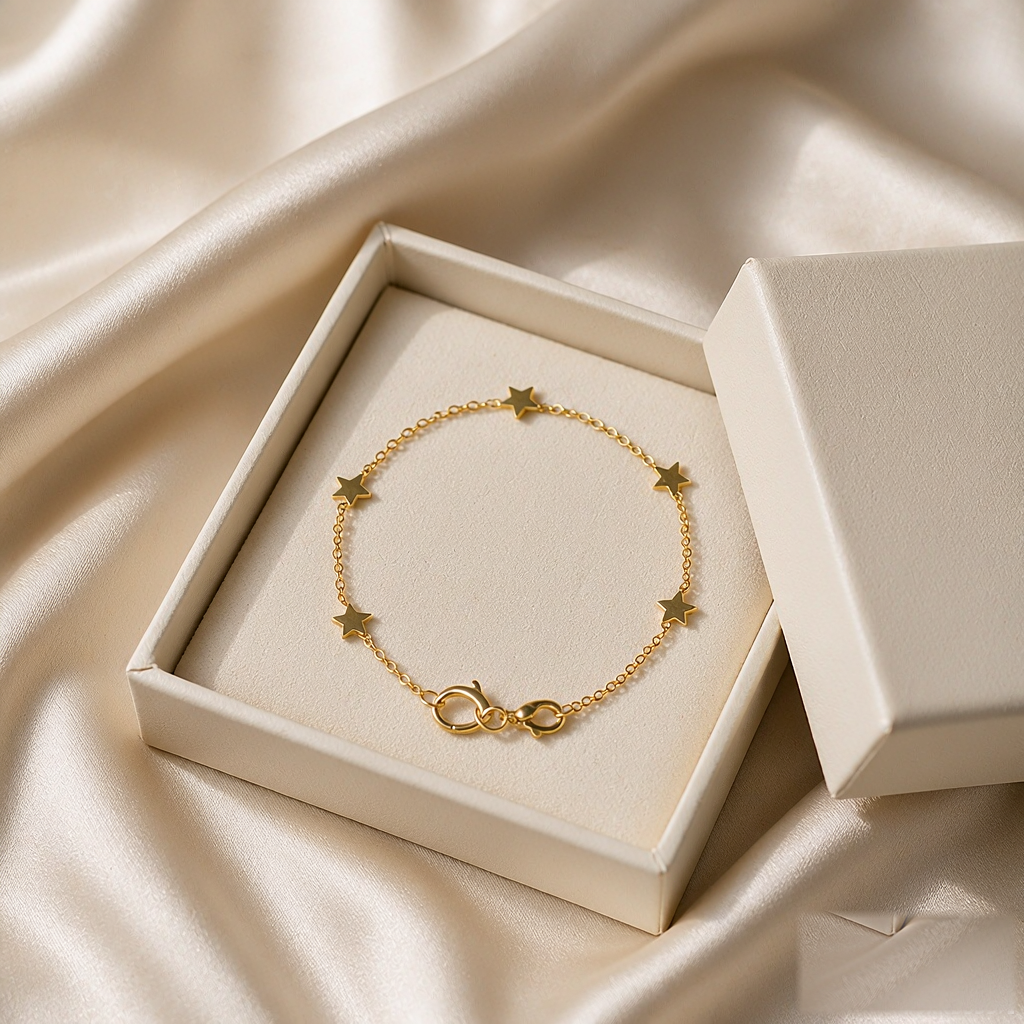 VARYNOXA Stardust Chain Bracelet — gift view