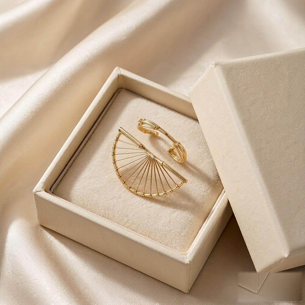 VARYNOXA Sunbeam Open Ring — gift view