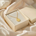 VARYNOXA Zodiac Medallion Necklace — gift view